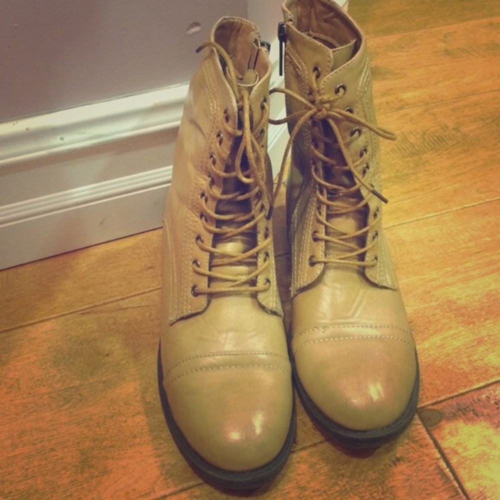 Brown booties